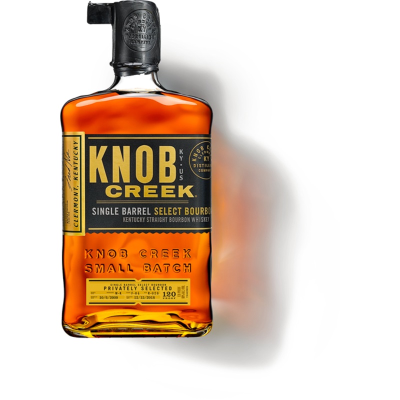 Knob Creek Single Barrel Reserve 120 Proof Kentucky Straight Bourbon Whiskey 750 ml