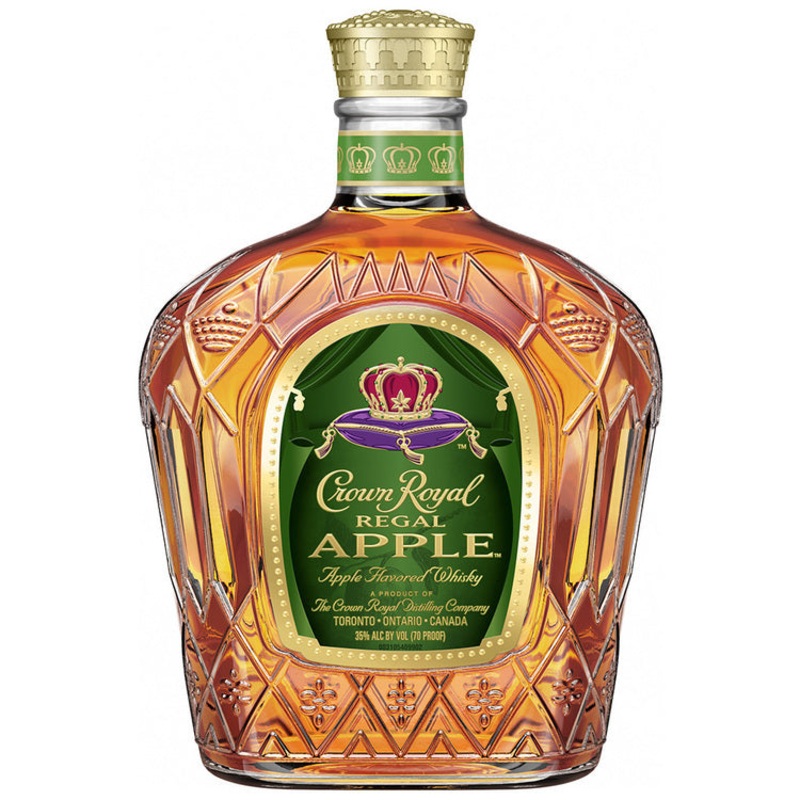 Crown Royal Apple Flavored Whisky Regal Apple 70 750 ML