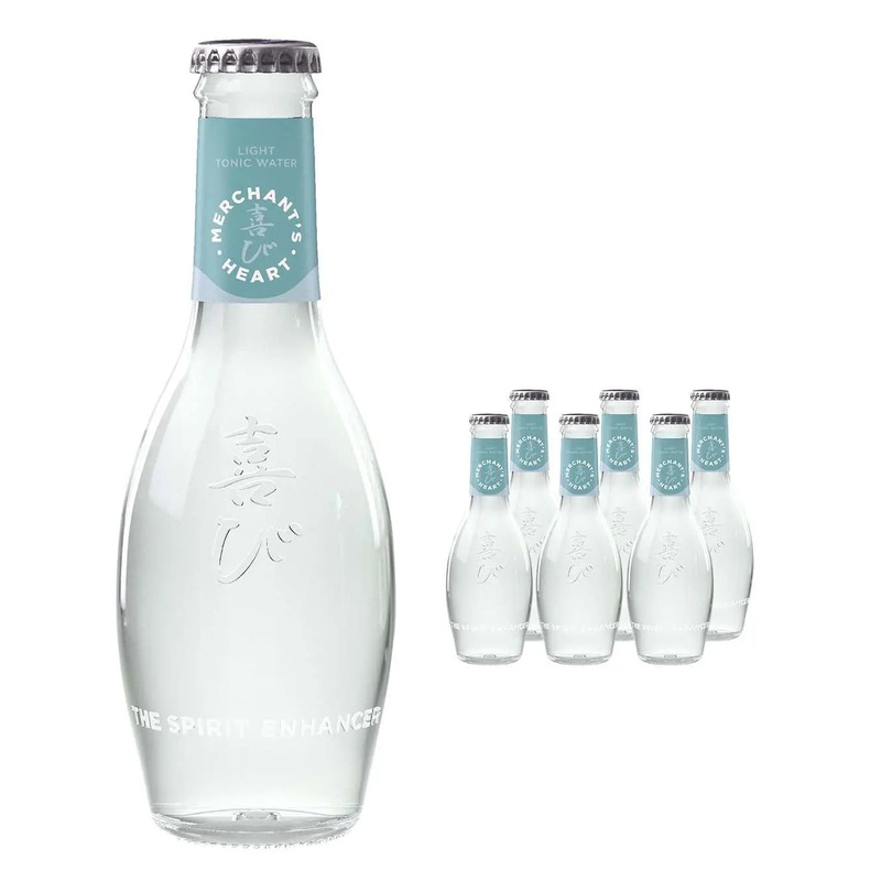Merchant’s Heart Original Light Tonic Water Multipack, 6 x 200 ml