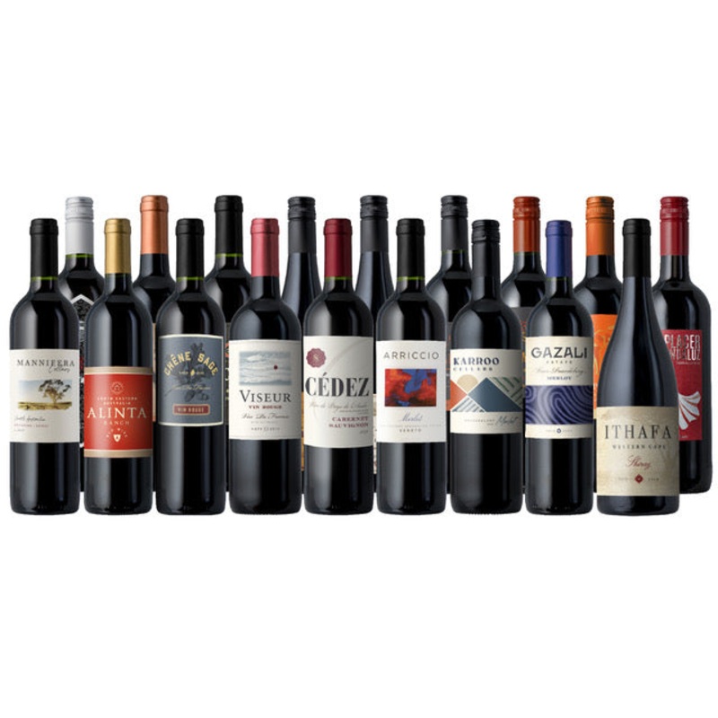 The Summer Biggest Red Wine Box 18-Pack V