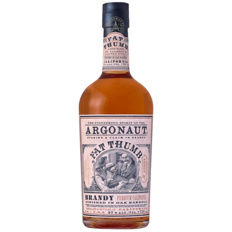 Argonaut Distilling Company Fat Thumb Premium California Brandy