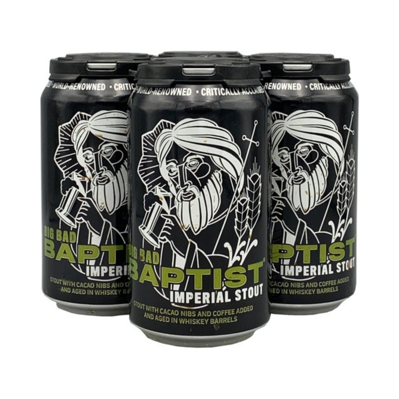 Epic Brewing Big Bad Baptist Stout 4 PACK 12 OZ CANS
