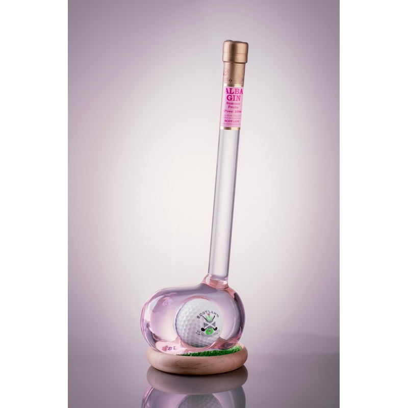Golf Club Refillable Gin Decanter 20cl