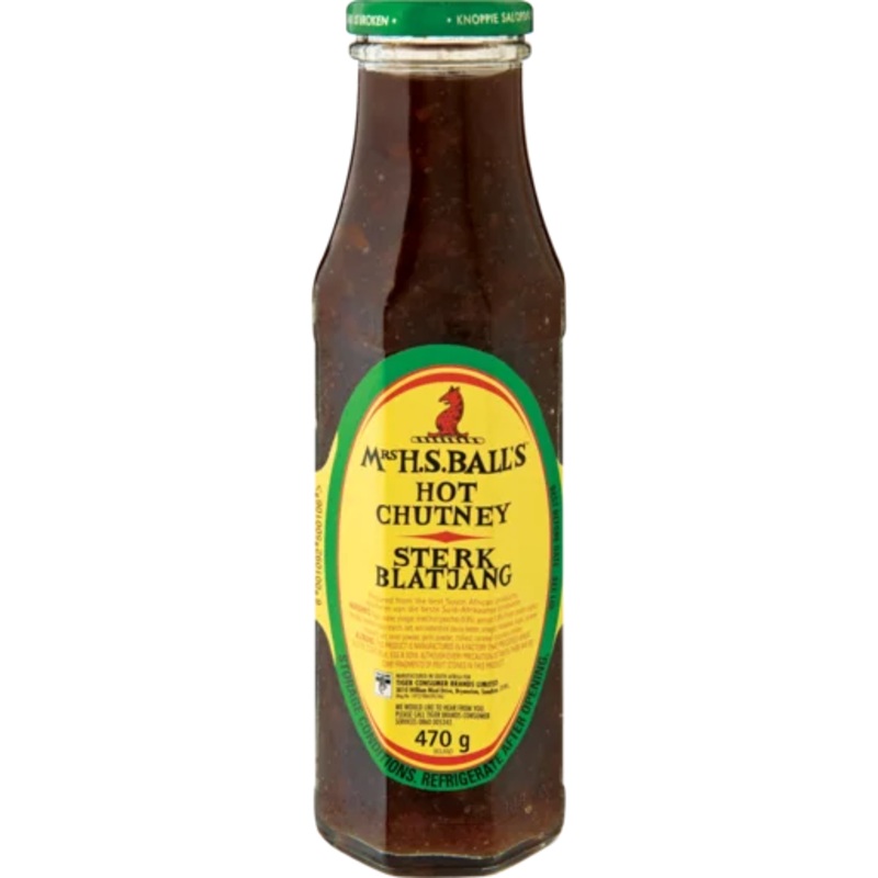 Mrs Balls Chutney Hot 470g