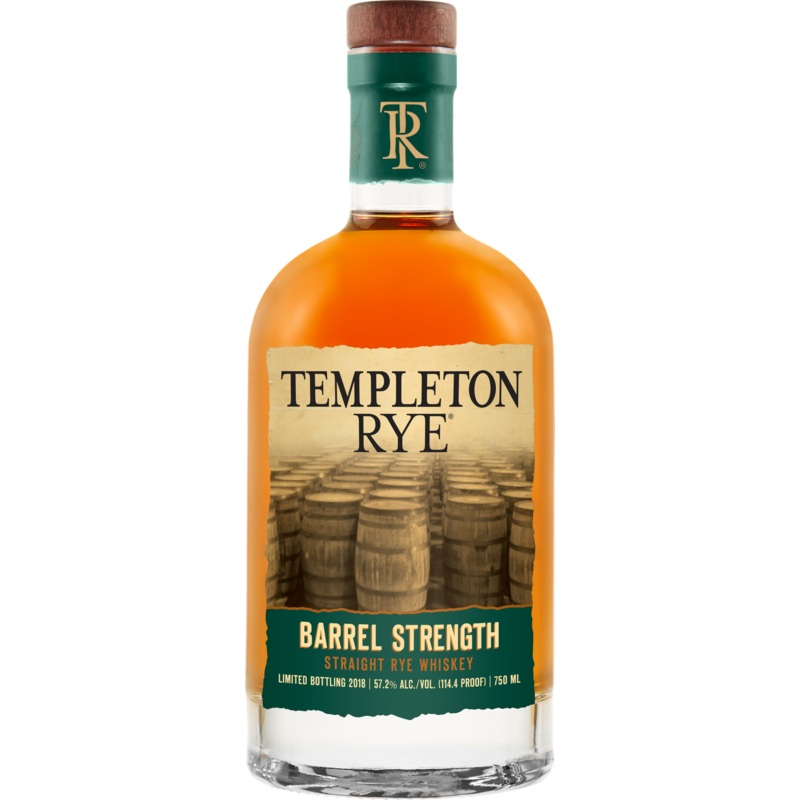 Templeton Barrel Strength Straight Rye Whiskey 750 ML