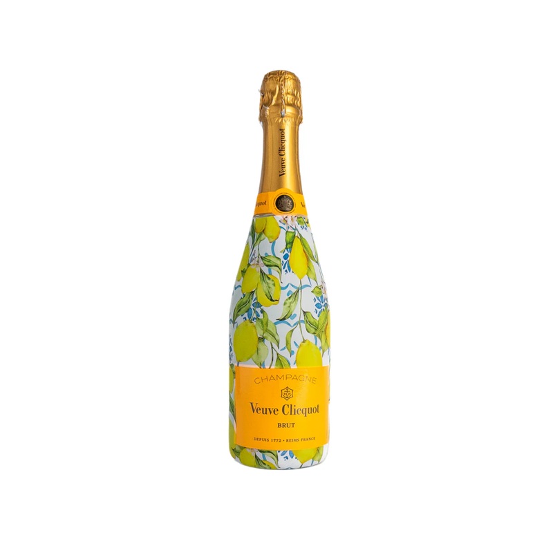 Amalfi Lemon Regular Veuve Clicquot Bottle Wrap SINGLE