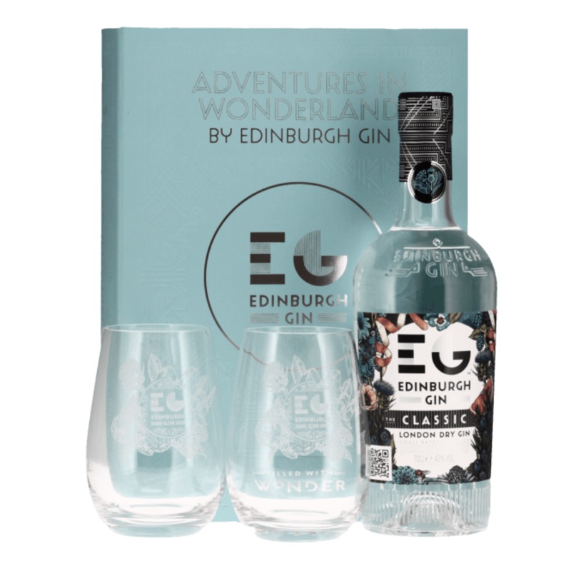 Edinburgh Gin Adventures In Wonderland Gift Pack 70cl