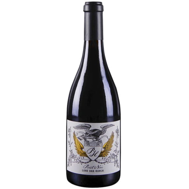 Purple Hands Pinot Noir Lone Oak Ranch 2022 – 750ML