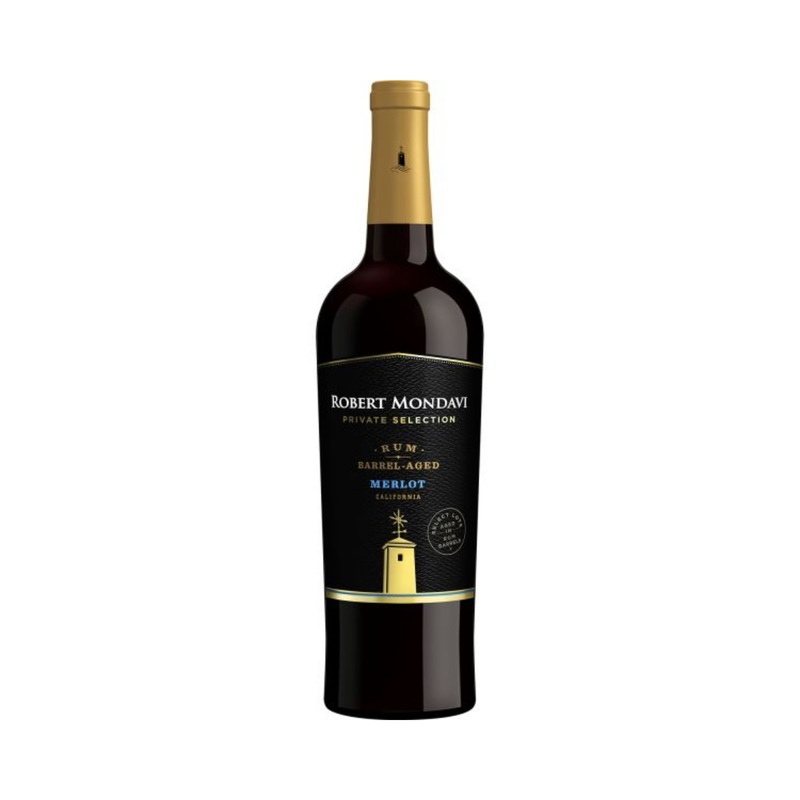 Robert Mondavi Private Selection Rum Merlot 750 ML