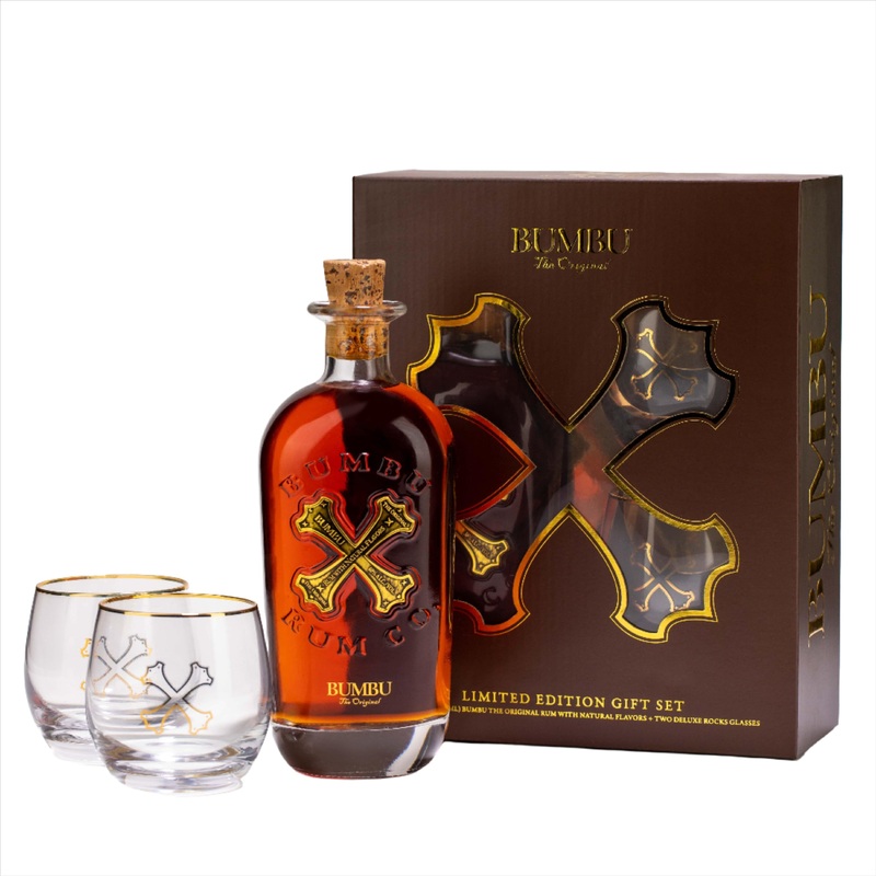 Bumbu The Original Rocks Gift Set 70cl