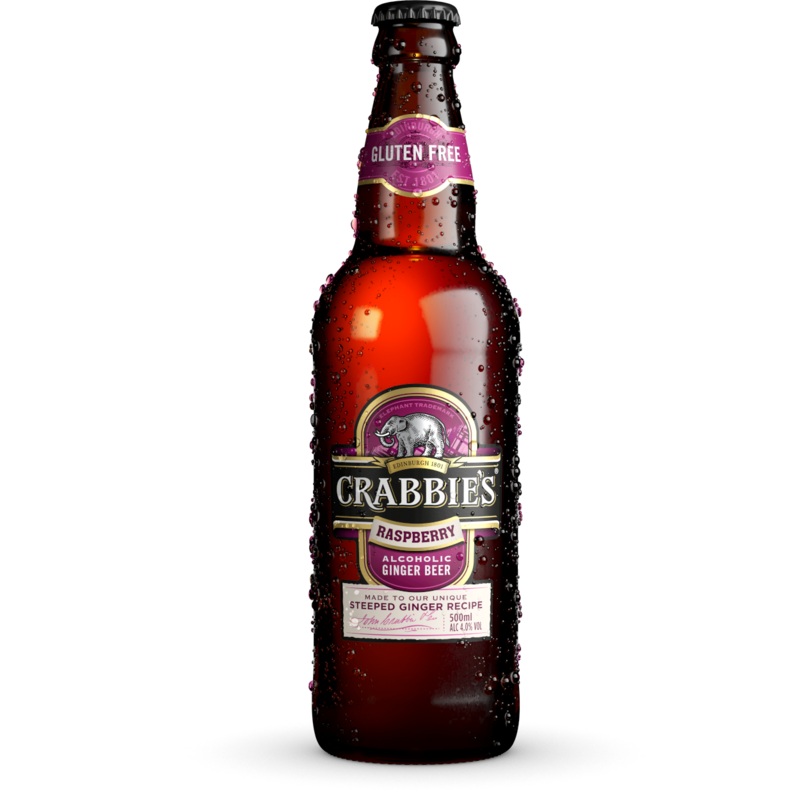 Crabbies Raspberry Ginger 4PK