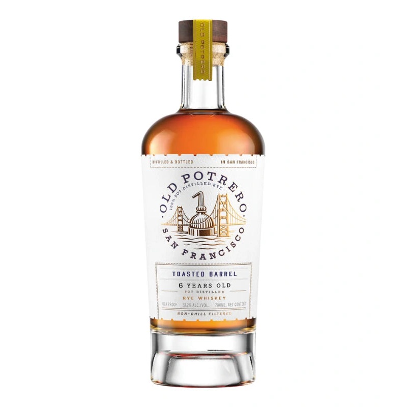 Old Potrero 6 Year Toasted Rye Whiskey 700mL