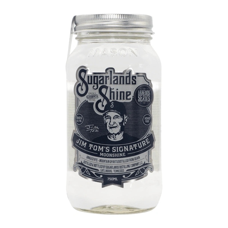 Sugarlands Jim Tom’s Signature Unaged Rye Mooshine 750mL