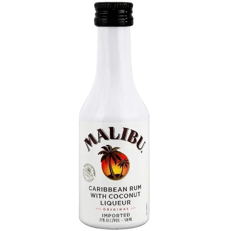 Malibu White Coconut Rum Liqueur Miniature 5cl