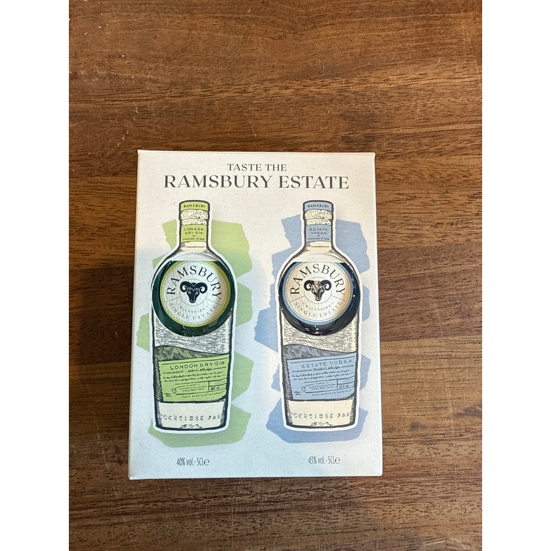 Ramsbury Taste the Estate Miniature Gift Set 2 x 5cl Bottles