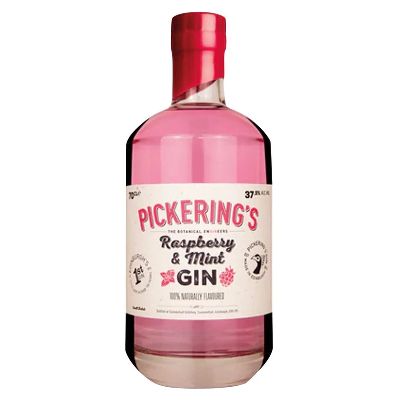 Pickering’s Raspberry & Mint Flavoured Gin, 70 cl