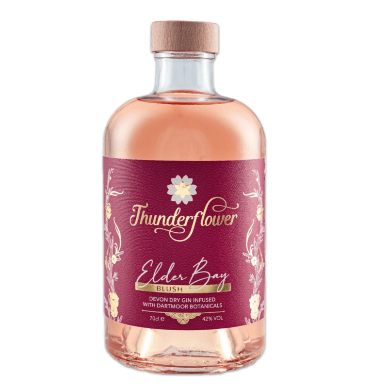 Thunderflower Elder Bay Blush Gin 70cl