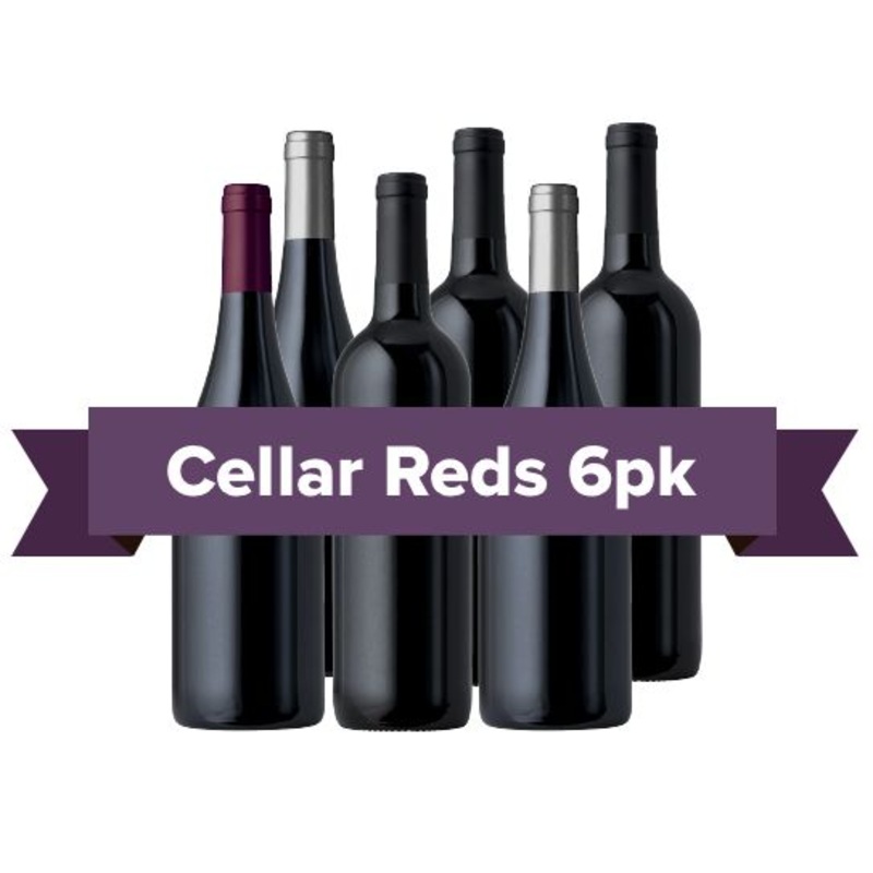 6 Bottle Subscription Case – Cellar Red