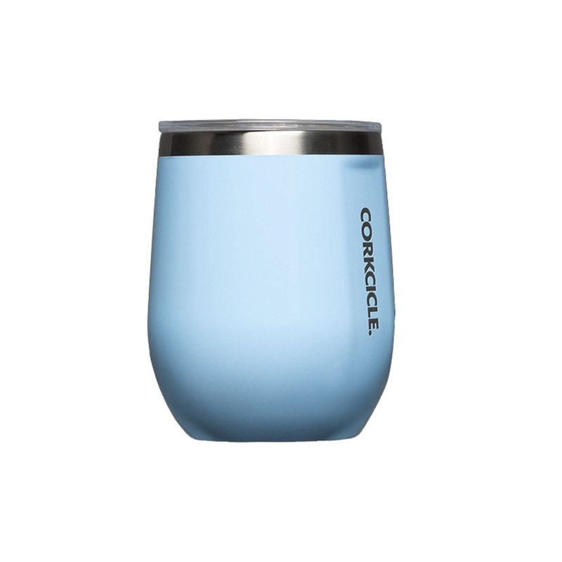 Corkcicle Stemless Baby Blue Tumbler SINGLE