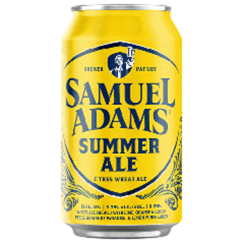 Samuel Adams Summer Ale Golden & Pale, 355ml Can