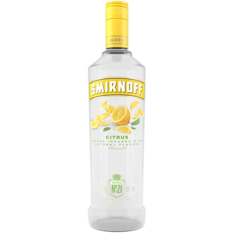 Smirnoff Citrus Flavored Vodka 70 750 ML