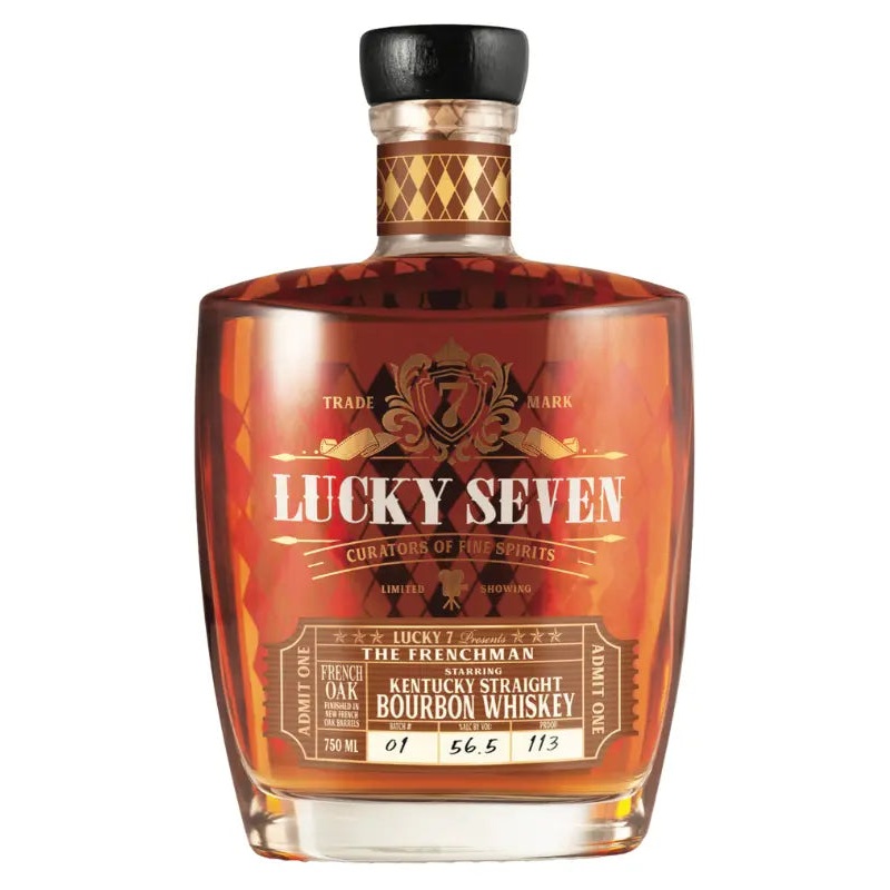 Lucky Seven The Frenchman French Oak Straight Bourbon 750mL