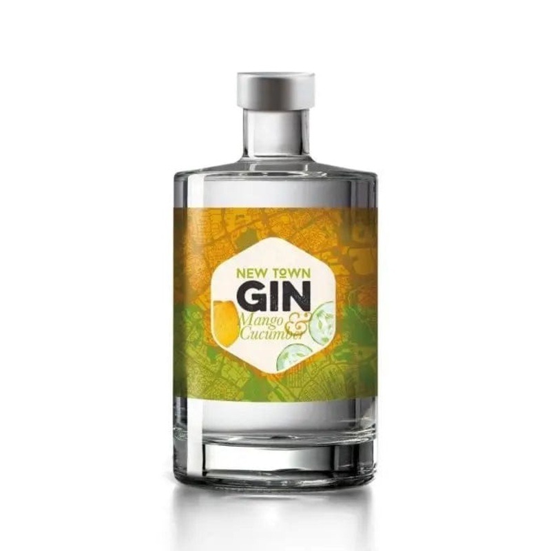 New Town Gin Mango & Cucumber 50cl