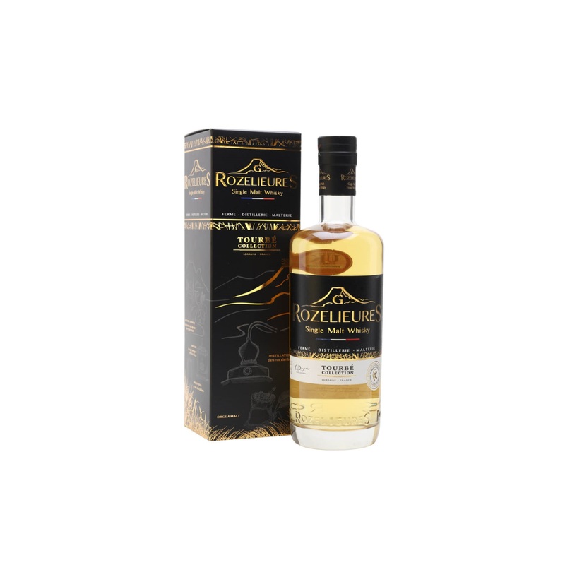 Rozelieures Tourbe Peated French Single Malt 46% 70cl