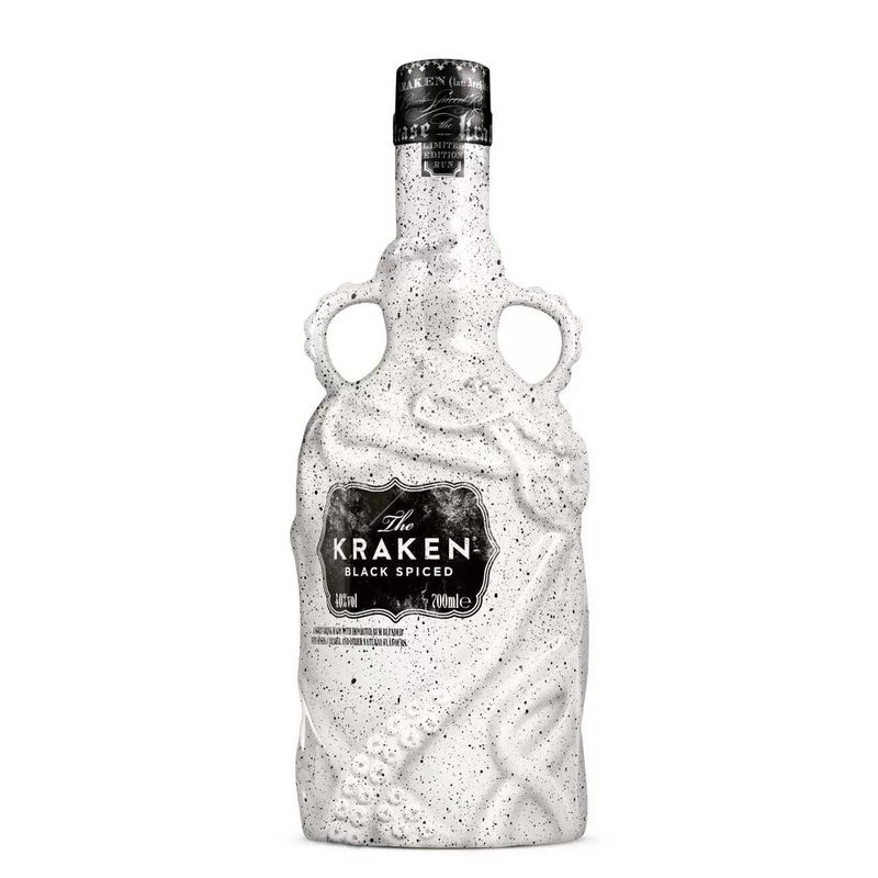 The Kraken Black Spiced Rum Limited Ceramic Reef Wreckage Ceramic Bottle 70cl