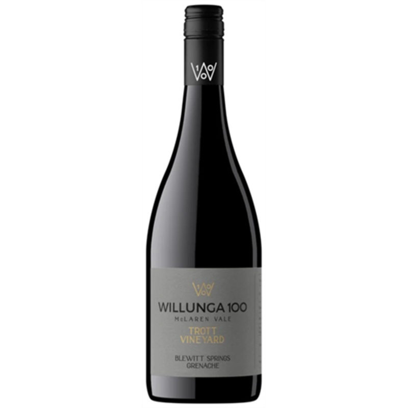 Willunga 100, `Trott Vineyard Blewitt Springs` McLaren Vale Grenache, 2023 (Case)