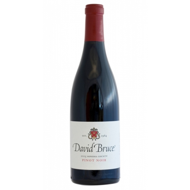 David Bruce Pinot Noir Sonoma County 2015 12 Bottle 12x75cl