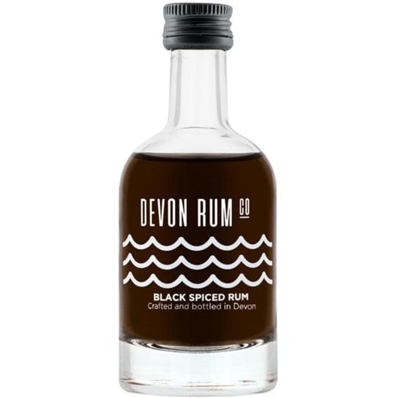 Devon Black Spiced Rum Miniature 5cl