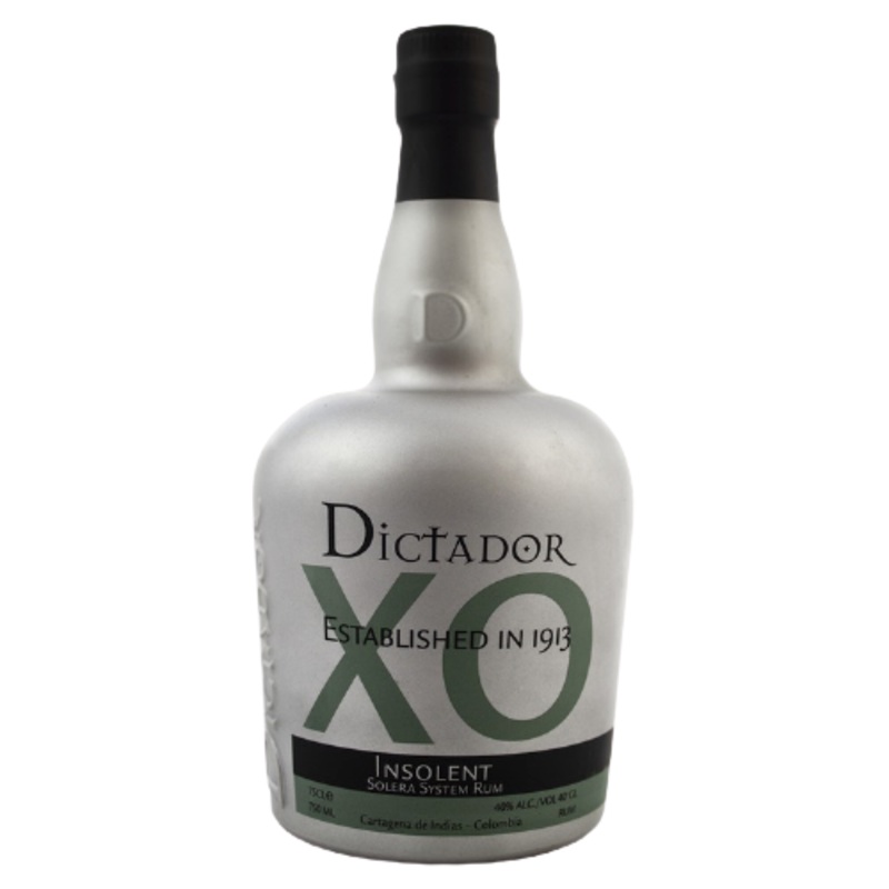 Dictador Aged Rum Solera System Xo Insolent 80 750 ML