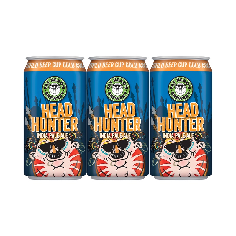 Fat Head’s Head Hunter IPA 6 PACK 12 OZ CANS