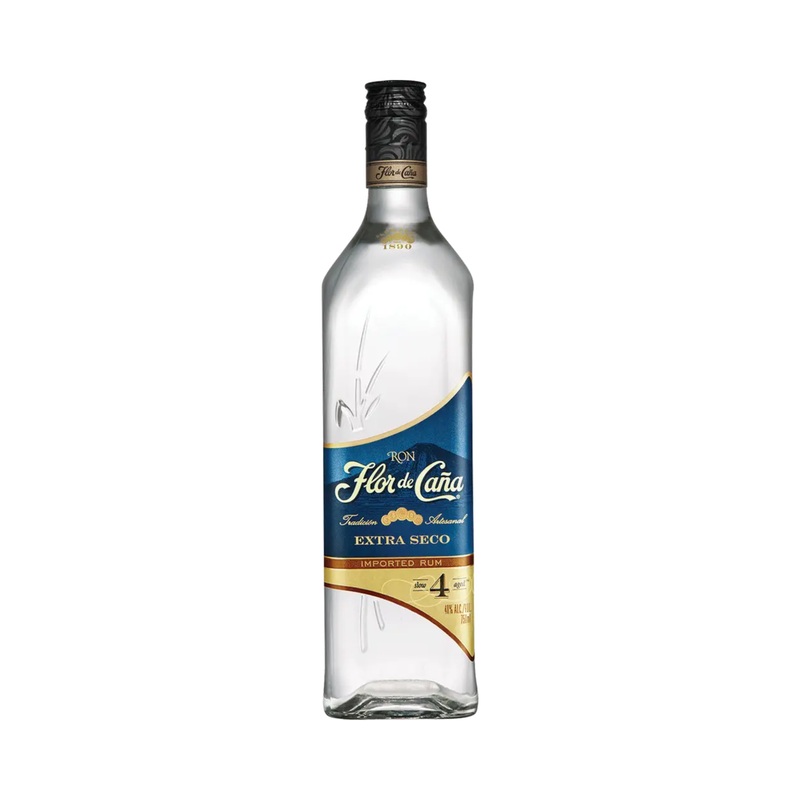 Flor De Cana 4 Year White Rum 750 ML