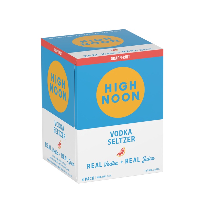 High Noon Grapefruit 4 PACK 12 OZ CANS