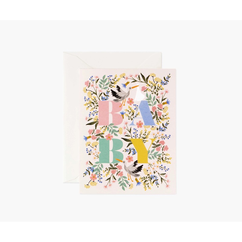“Mayfair” Baby Card SINGLE