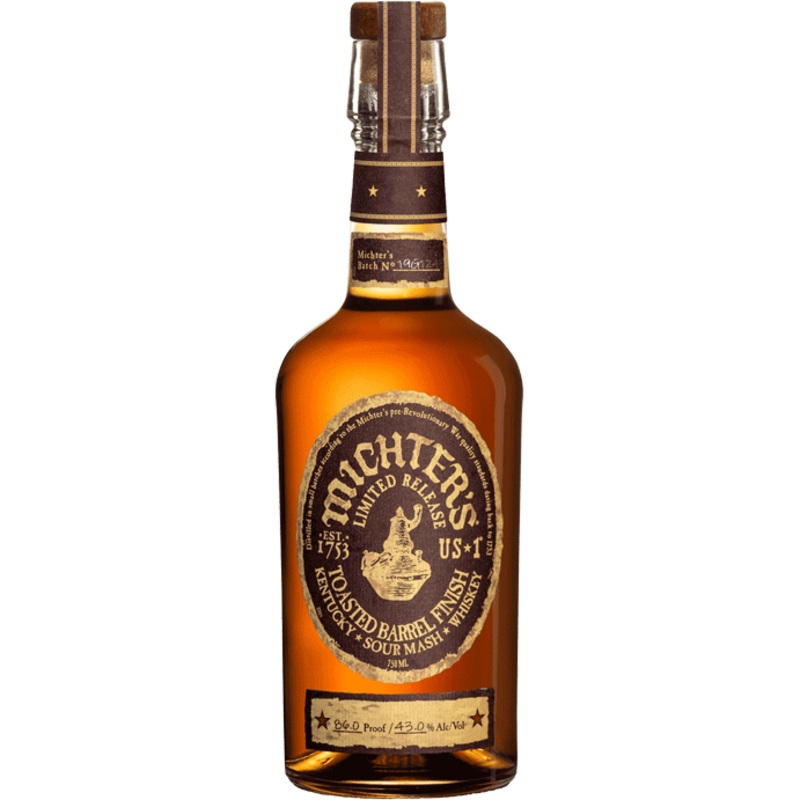 Michter’s US-1 Toasted Barrel Finish Sour Mash Kentucky Whiskey