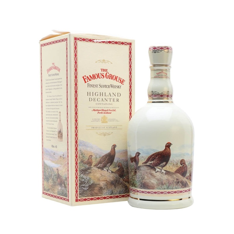 The Famous Grouse Highland Decanter Blended Scotch Whisky 70cl