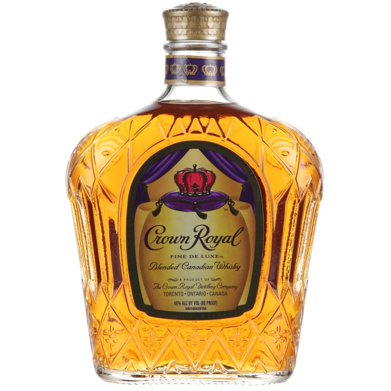 Crown Royal Canadian Whiskey Fine Deluxe 80 750 ML