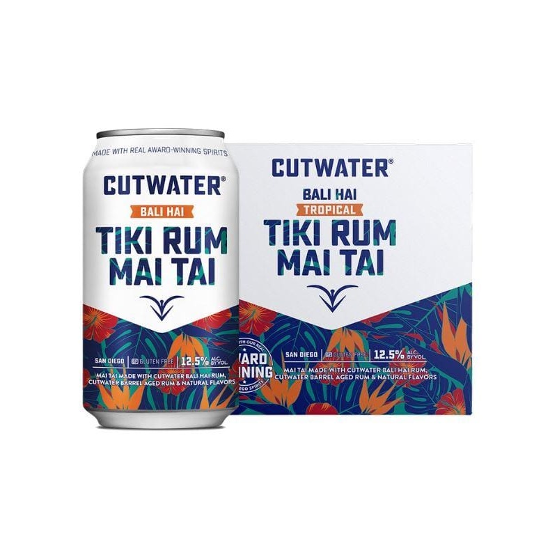 Cutwater Tiki Rum Mai Tai 4 Pack