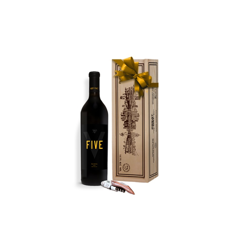 Five Red Wine Gift Box