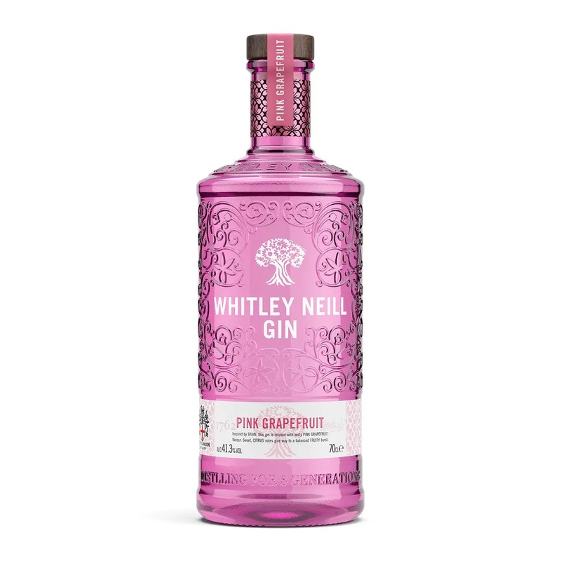 Whitley Neill Pink Grapefruit Gin, 70 cl