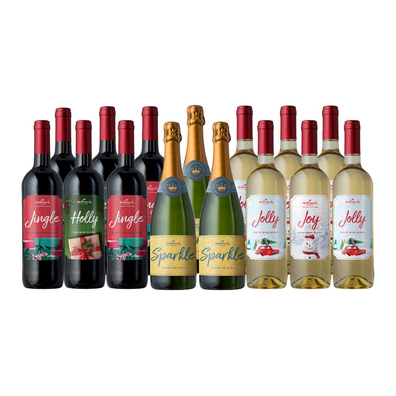 Hallmark Christmas Wines 15-Pack
