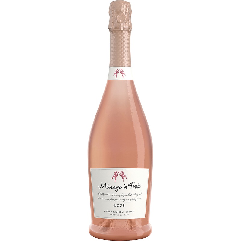 Menage A Trois Sparkling Rose Italy 750 ML