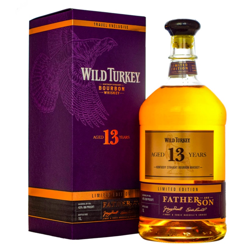 Wild Turkey 13 Year Old Father & Son