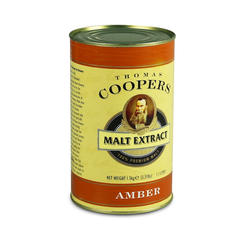 Coopers 1.5kg Amber Liquid Malt Extract