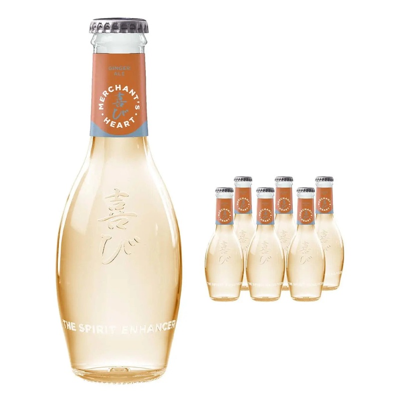 Merchant’s Heart Ginger Ale Multipack, 6 x 200 ml