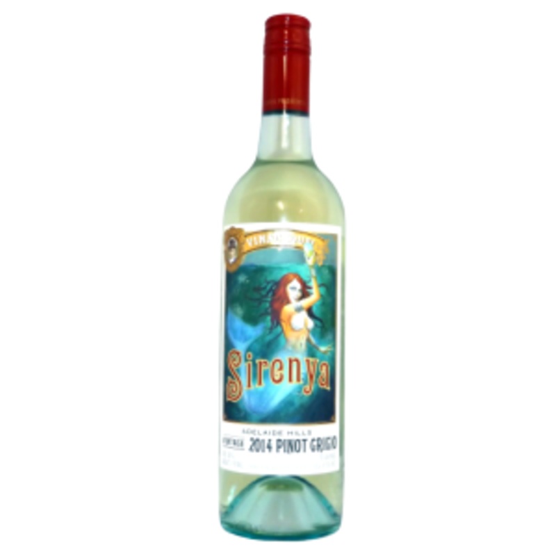 Vinaceous Adelaide Hills Pinot Grigio Sirenya 2017 750 ML