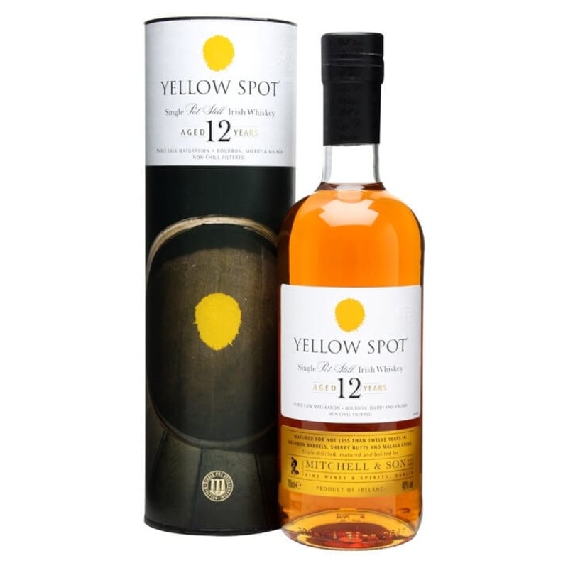 Yellow Spot 12 Year Old Single Pot Still Irish Whiskey 70cl